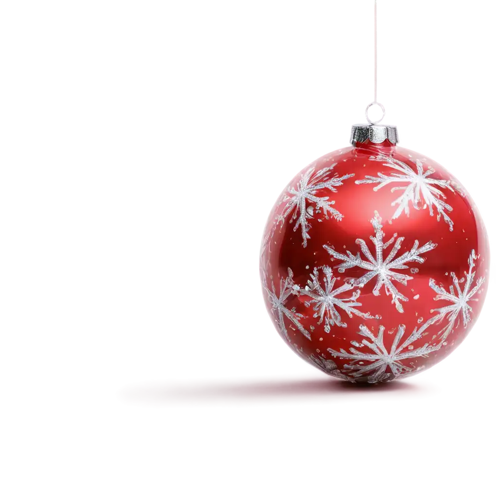 Hyper-Realistic-New-Years-Red-Transparent-Ball-PNG-with-Sparkles-and-Silver-Pattern