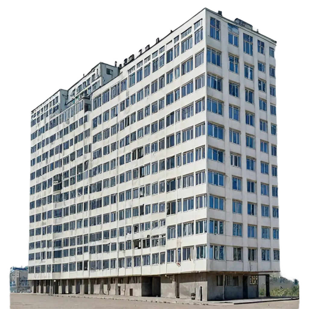HighQuality-PNG-Image-of-a-Russian-MultiStorey-Building-for-Various-Applications