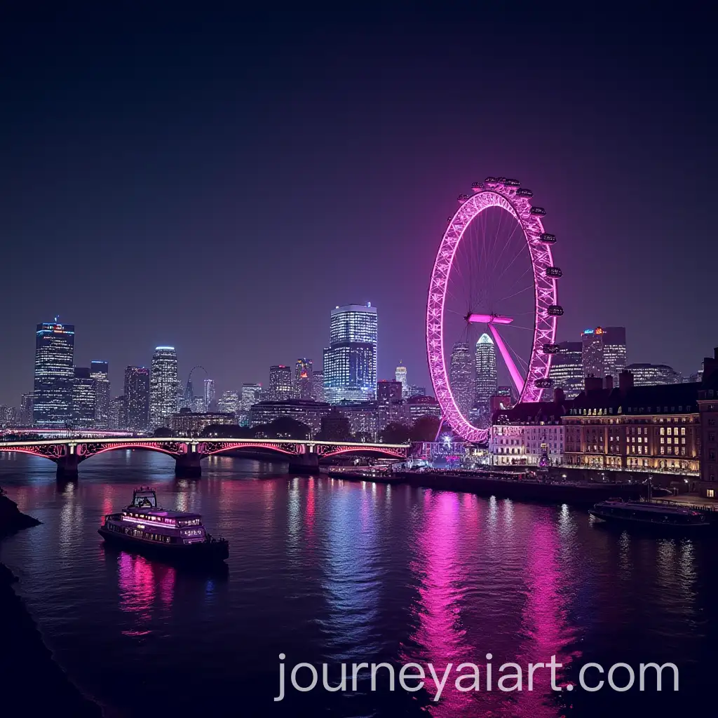 London-Skyline-in-Disco-Theme-withAI-Art-Prompt-Expansion-Vibrant-Lights-and-Colors