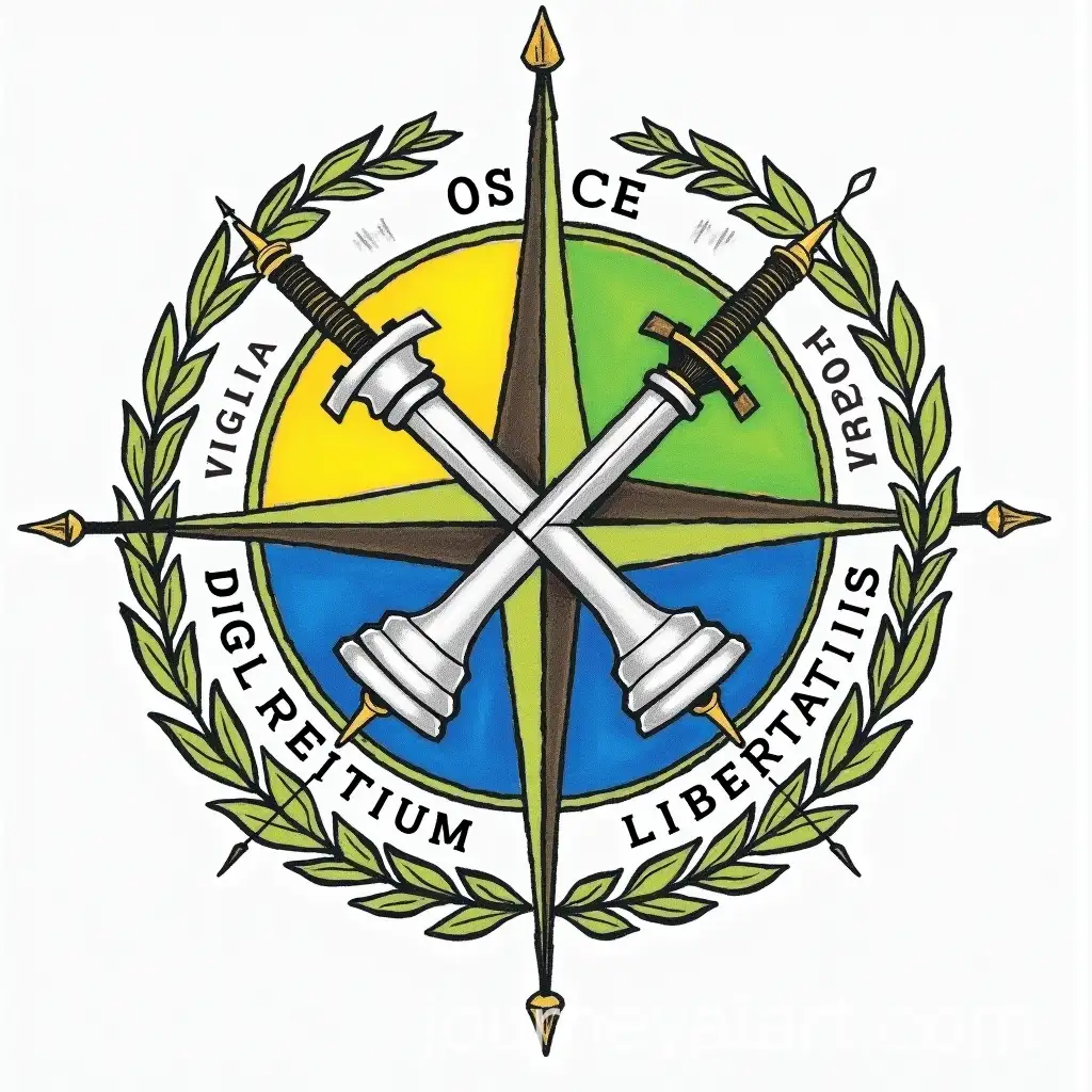 Creative-NATO-OSCE-Emblem-with-Chess-Pieces-and-Custom-Colors