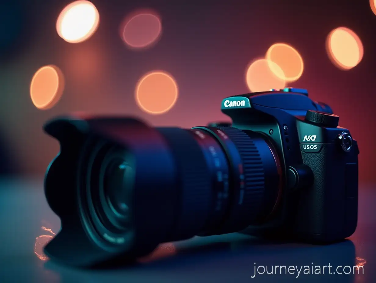 Professional-DSLR-Camera-with-Dramatic-Lighting-and-Bokeh-for-Photography-Course-Cover