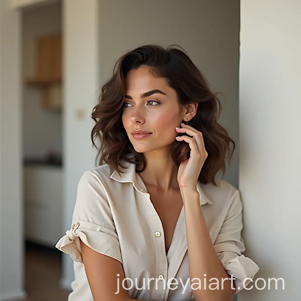 Modern-Aesthetic-Digital-Marketing-Woman-at-Home-Lifestyle-Focus