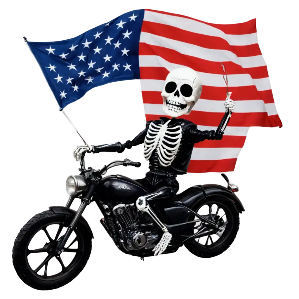 PNG-Image-Skeleton-on-a-Motorcycle-with-a-Flag