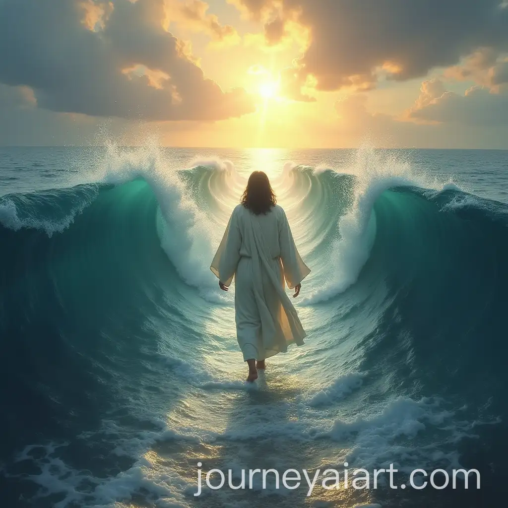 Jesus-Dividing-the-Sea-and-Walking-on-Water
