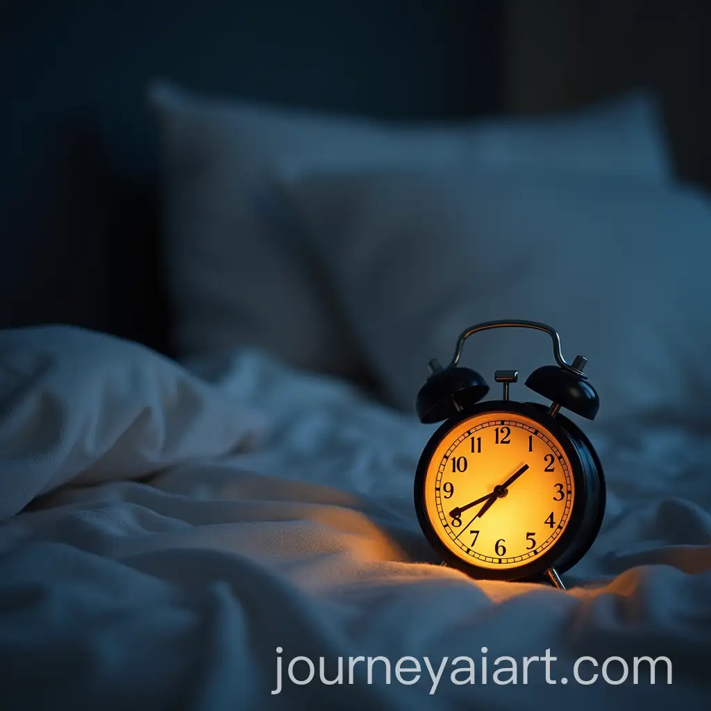 Morning-Commotion-Person-Waking-Up-to-Alarm-Clock
