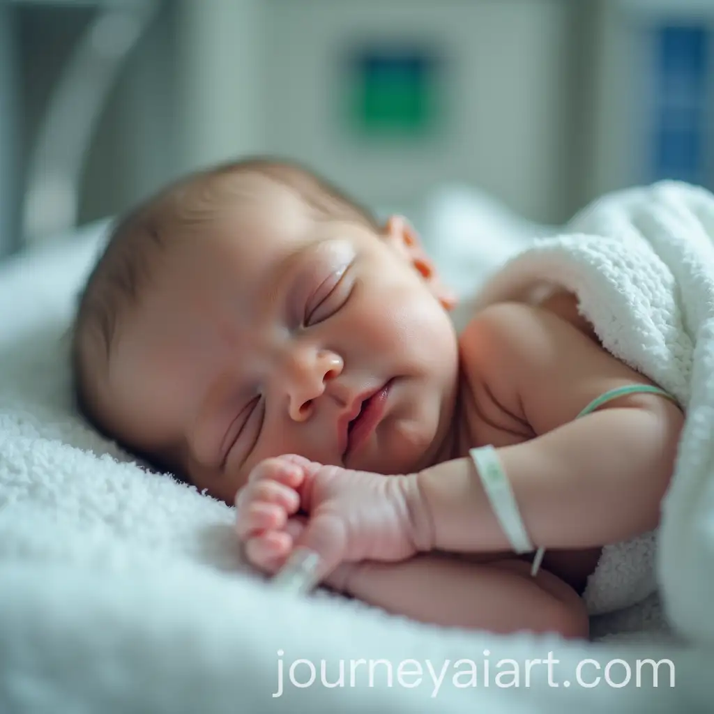 Newborn-Baby-in-NICU-with-Soft-Natural-Lighting-and-Professional-Care