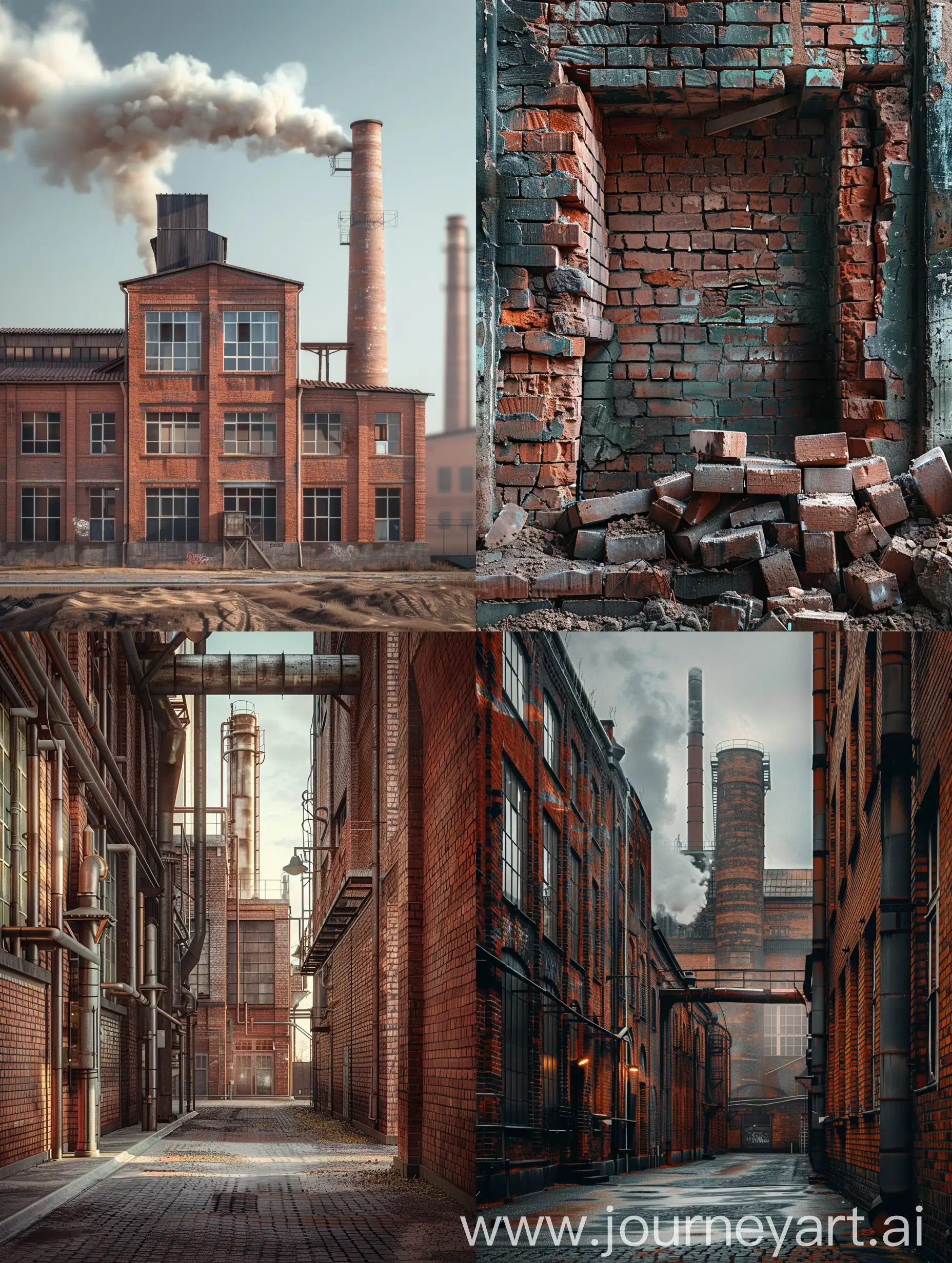 Modern-Brick-Factory-Exterior-Photography-for-Advertisement