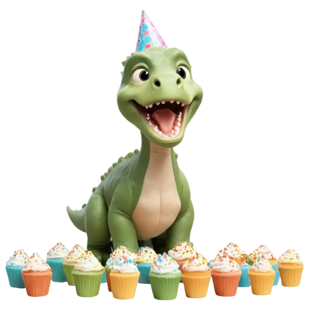 PNG-Image-of-Baby-Dinosaur-Celebrating-5th-Birthday-of-Augusto