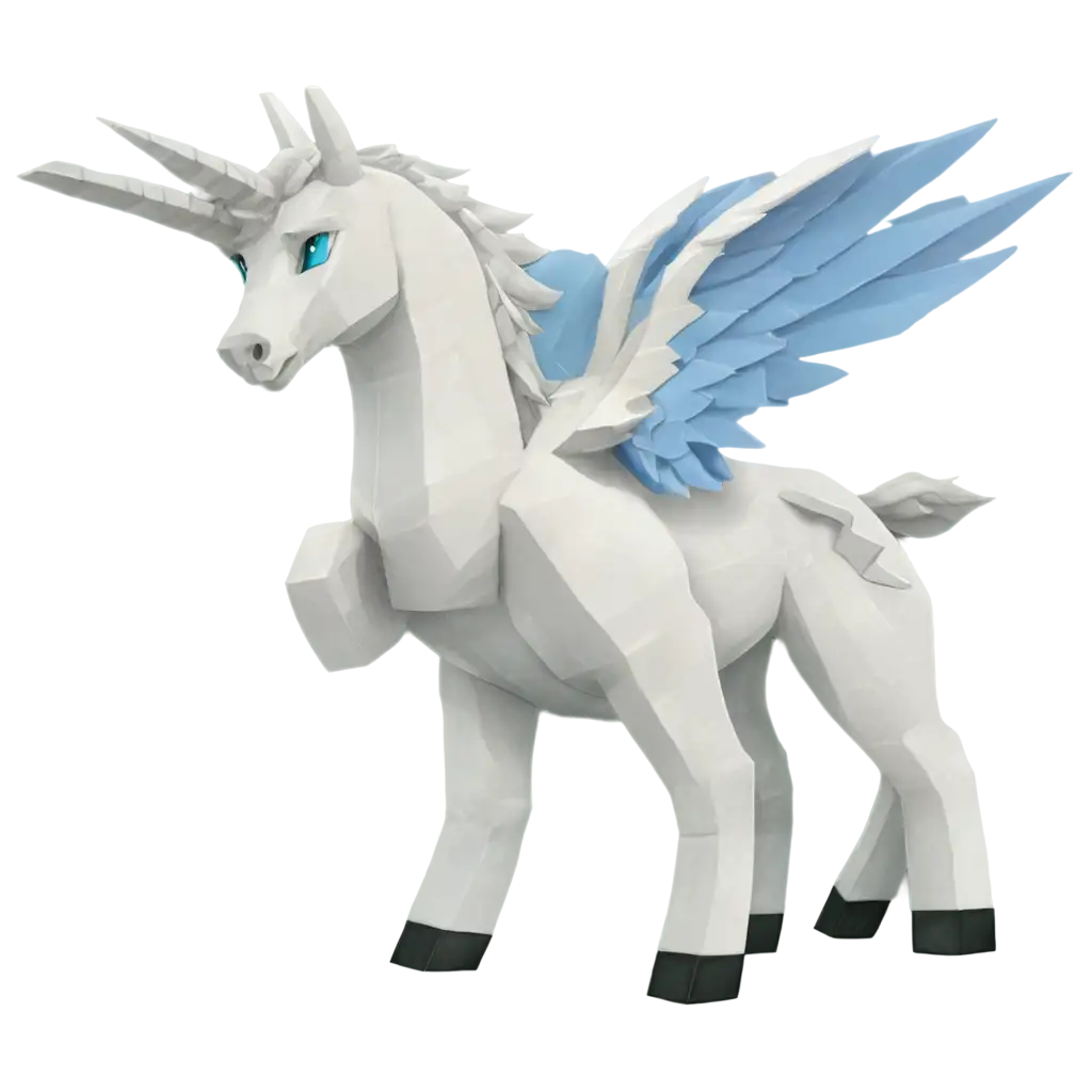 Minecraft-Pegasus-Myth-and-Dragon-PNG-Stunning-Fantasy-Artwork-for-Your-Projects