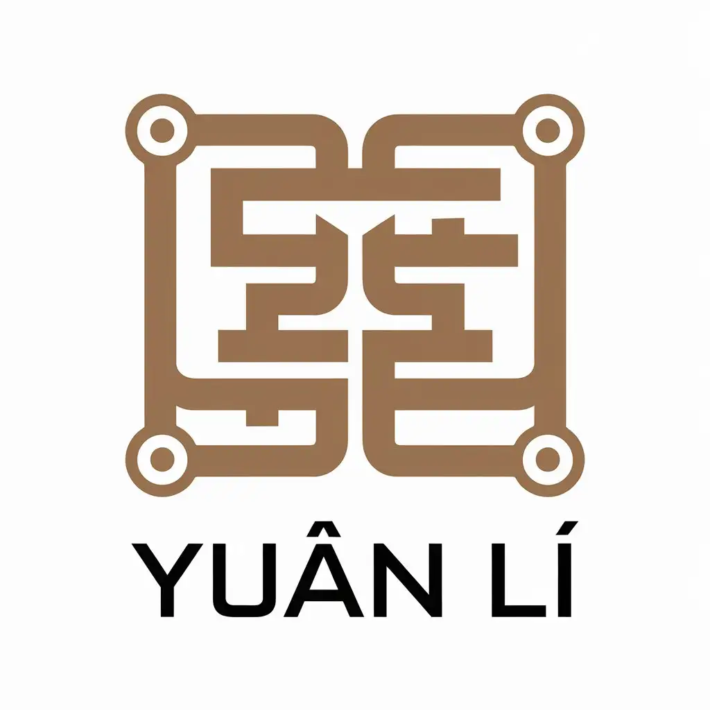 LOGO Design for Yun L TextBased Symbol for Technology Industry with Clear Background