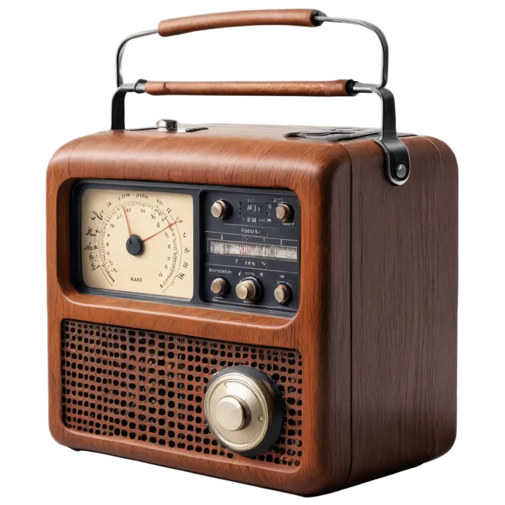 Cool-Radio-PNG-Image-HighQuality-Design-for-Digital-Art-and-Graphics