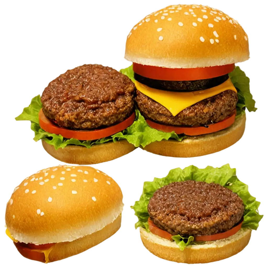 Delicious-Burger-PNG-Image-Create-Mouthwatering-Visuals-for-Your-Food-Blog