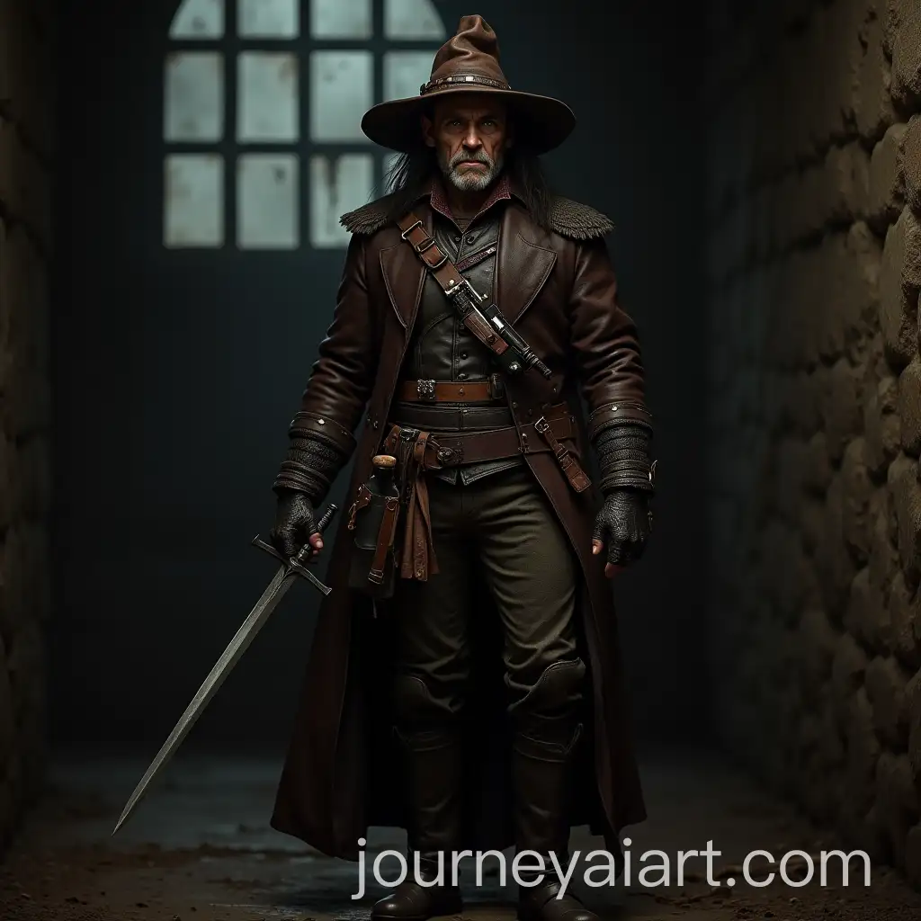 Witch-Hunter-in-a-Dark-Prison-Cell