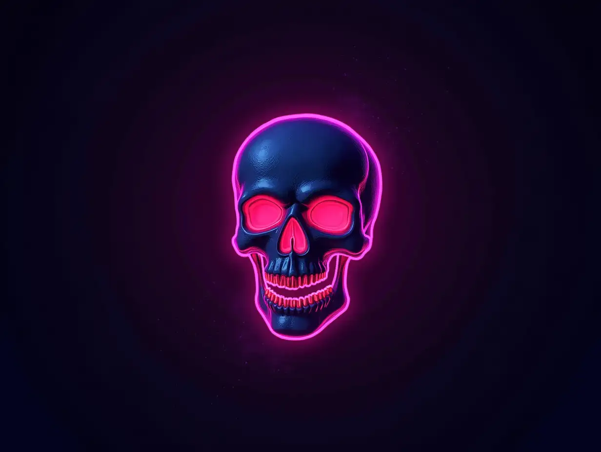 Spooky-Neon-Skulls-Halloween-Party