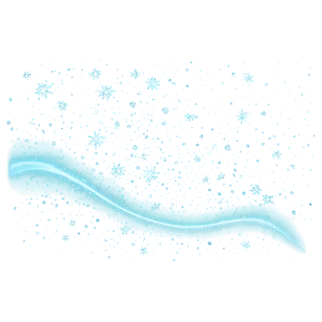 Cyan-Blizzard-Winds-with-Small-Snowflakes-in-Upwards-Direction-Anime-Style-PNG-Image