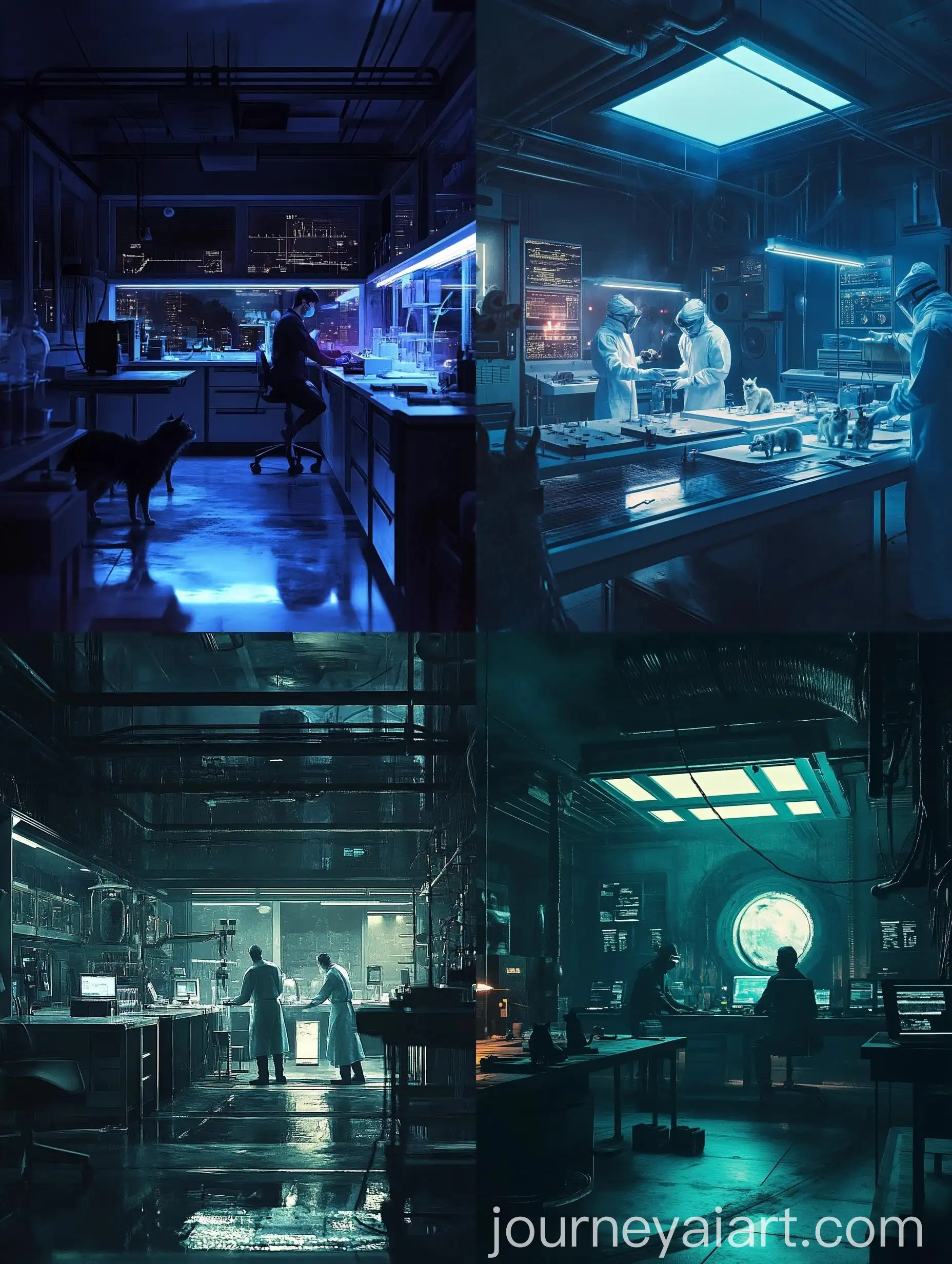 Dark-Military-Research-Lab-with-Scientists-Conducting-Cat-Experiments