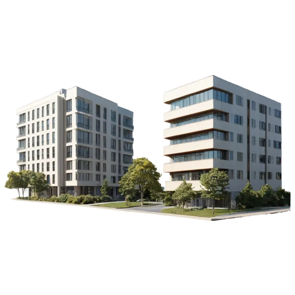 Two-Buildings-PNG-Image-HighQuality-and-Versatile-for-Various-Applications