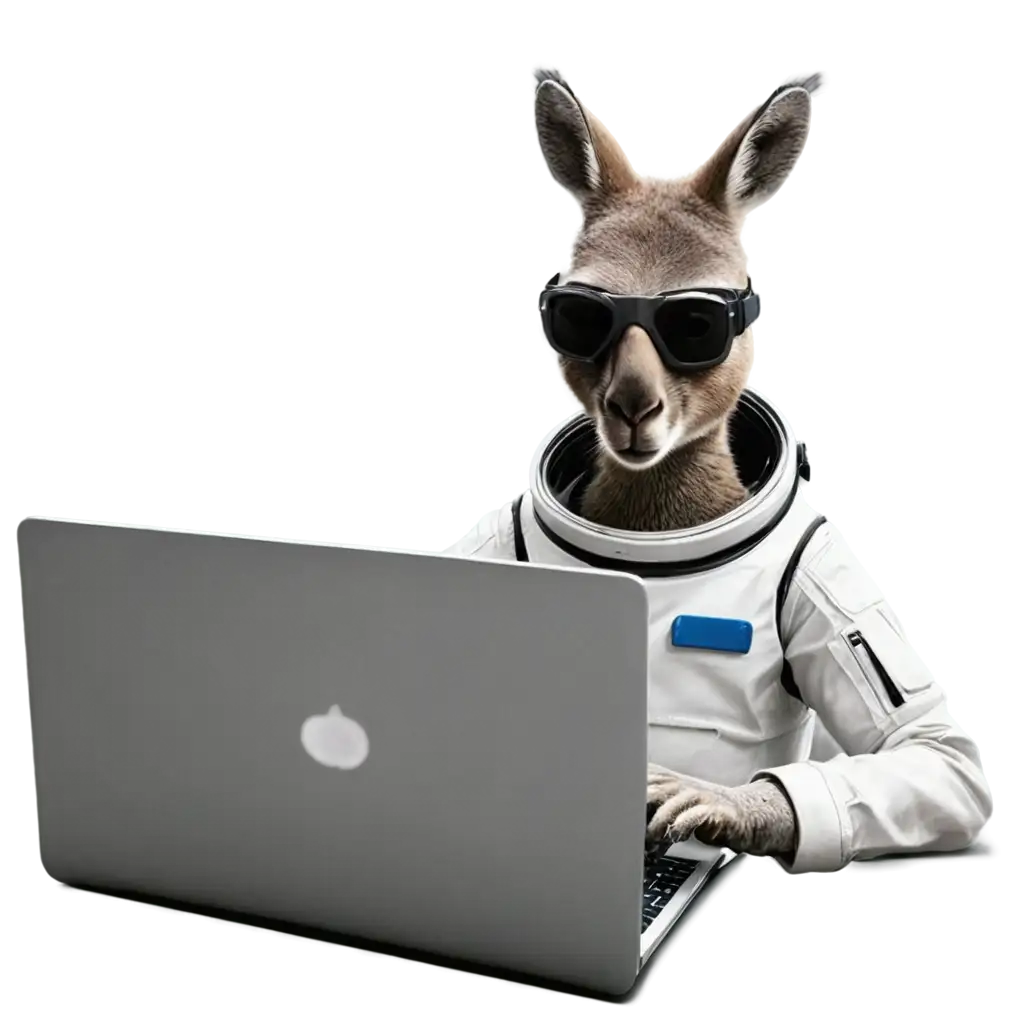 PNG-Image-Kangaroo-in-Space-Suit-Hacking-a-Computer-System