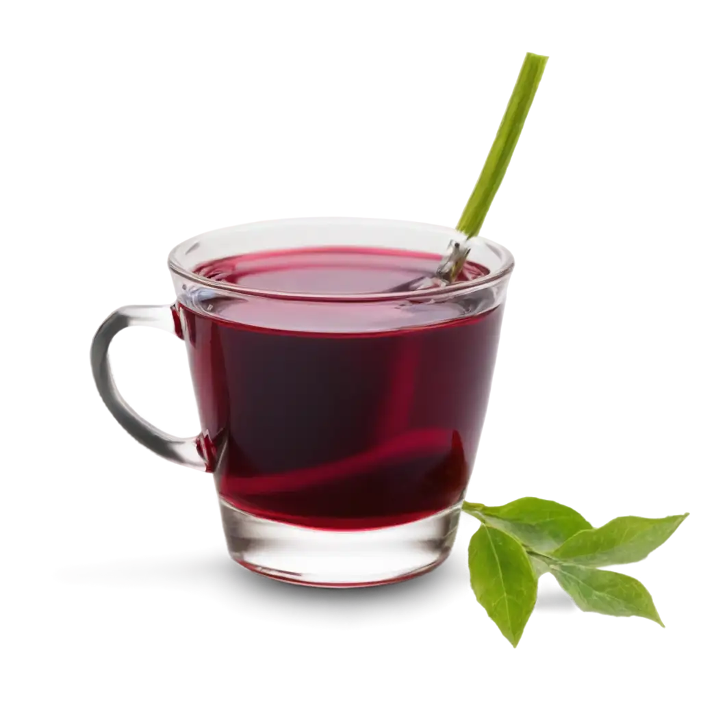 Hot-Roselle-in-Glass-Cup-PNG-Image-Transparent-Background-for-HighQuality-Visuals