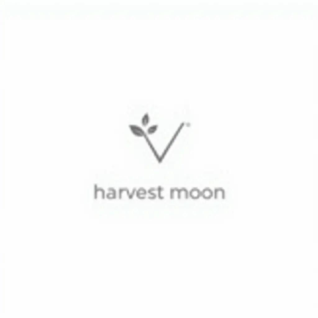 Elegant-Harvest-Moon-Wordmark-Logo-with-Check-Mark-and-Plant-Motif