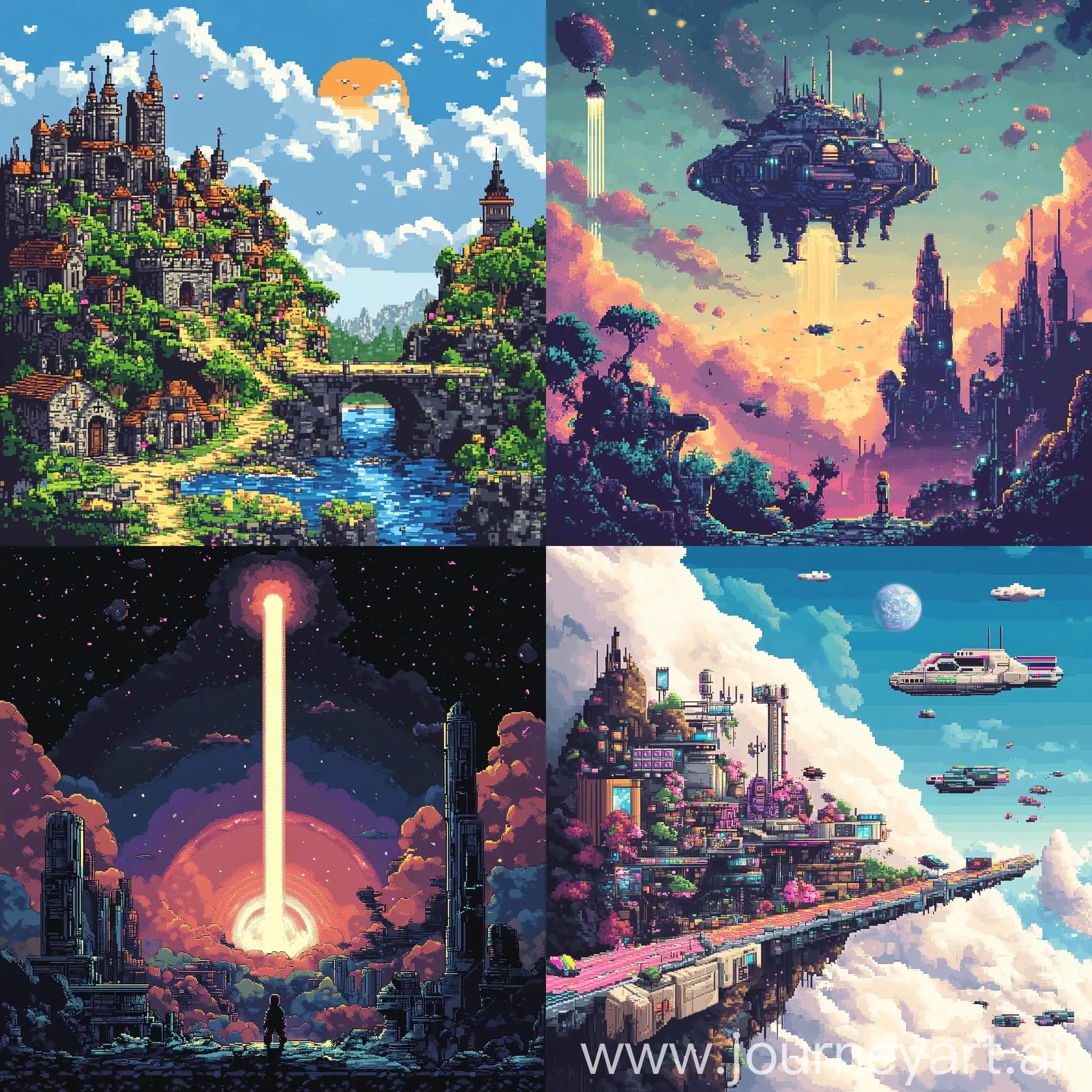 Pixel-Art-Games-CDDVD-Cover-Poster-Super-8-Bit-Collection-with-Chiptunes-and-RPG-Elements