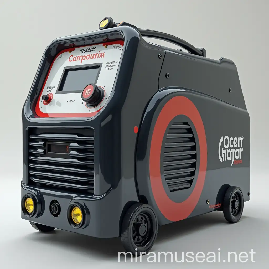 Creative Bold Welding Machine Design with Distinctive Plastic Front Panel