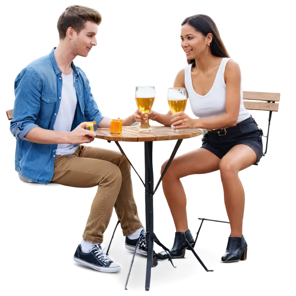 Vibrant-PNG-Image-of-Young-People-Enjoying-Beer-Celebrate-Togetherness-in-High-Quality