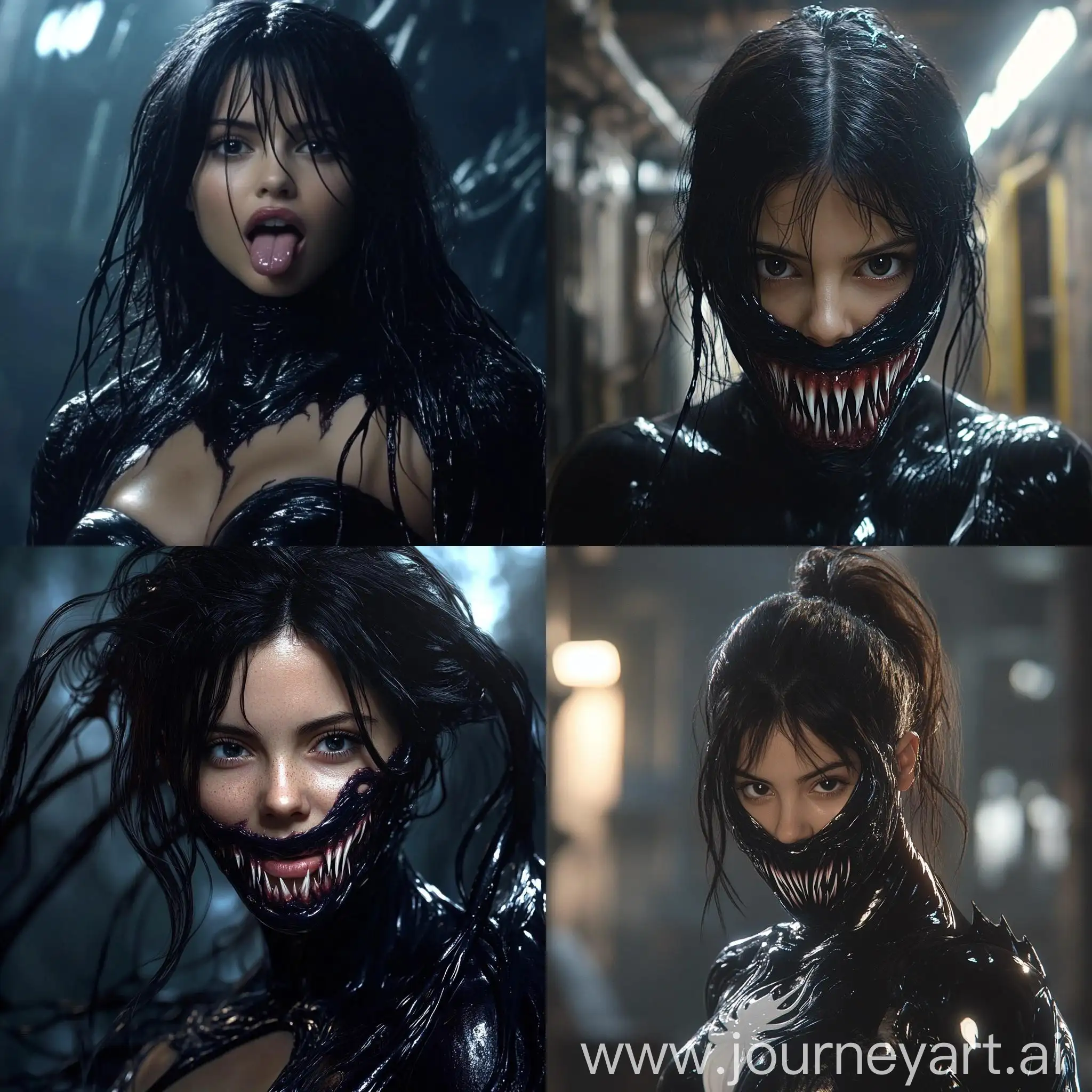 Selena-Gomez-Playing-Venom-Symbiote-Expressive-8K-Video-Avengers-Scene