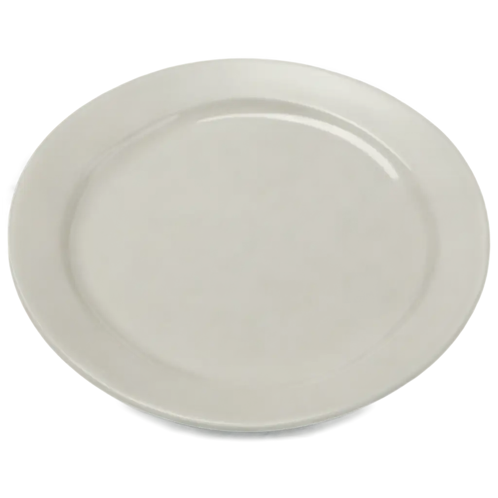 Empty-Off-White-Color-Plate-PNG-for-Design-and-Web-Use