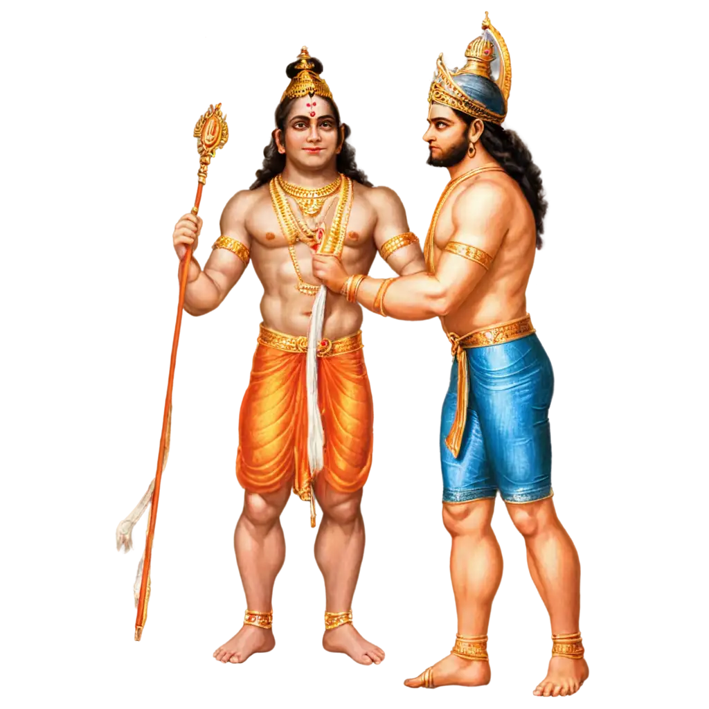 Hanuman-Ji-Paying-Obeisance-to-Lord-Shri-Ram-PNG-Image-for-Spiritual-Art-and-Devotional-Representation