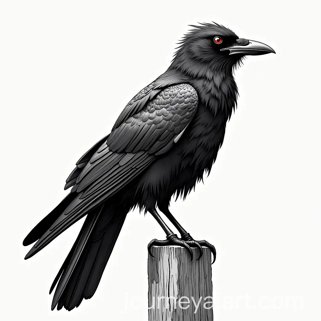 Intricate-Medieval-Line-Art-of-Crow-in-aAI-Art-Prompt-Expansion-Crowded-Forest-Scene