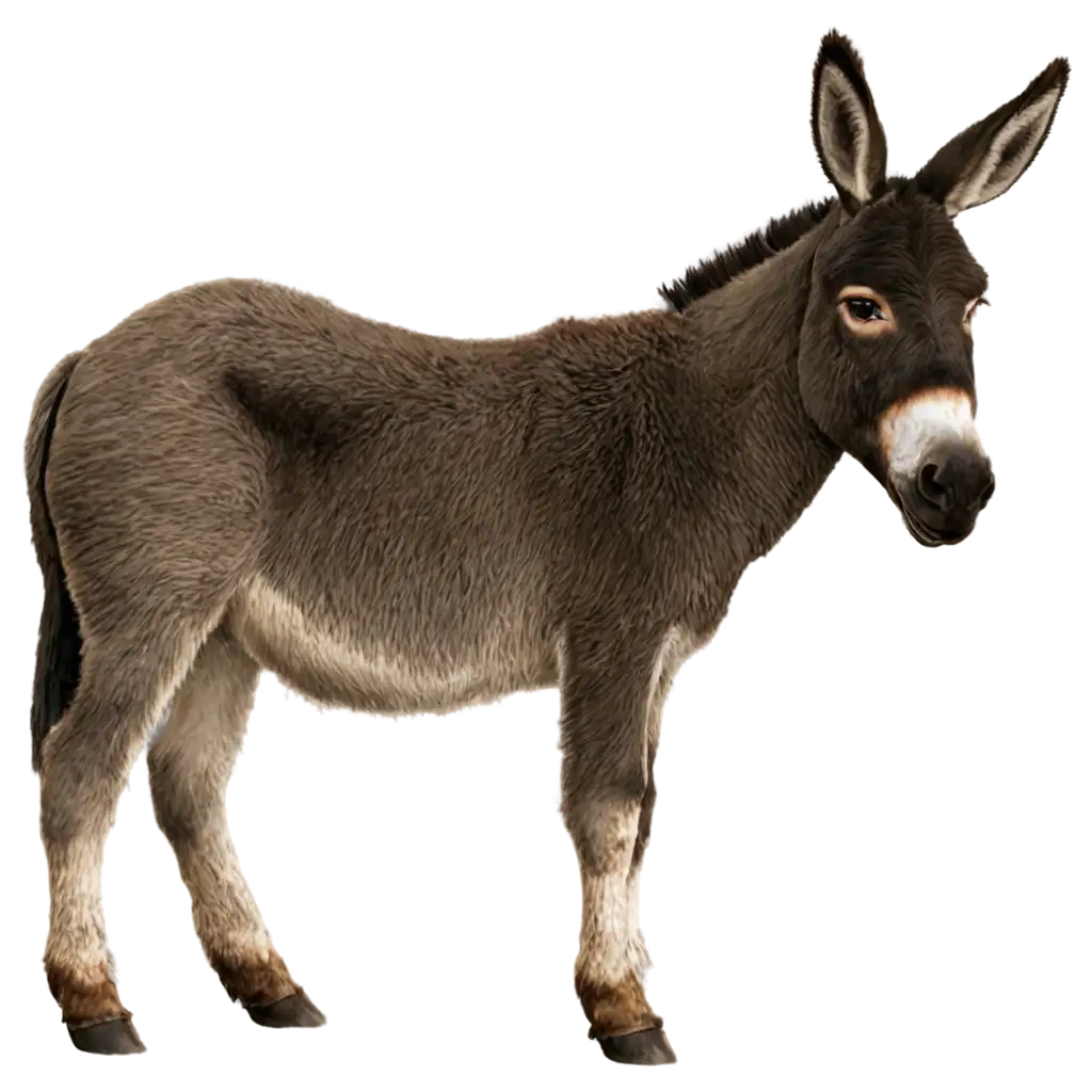 HighQuality-Donkey-PNG-Image-for-Versatile-Use