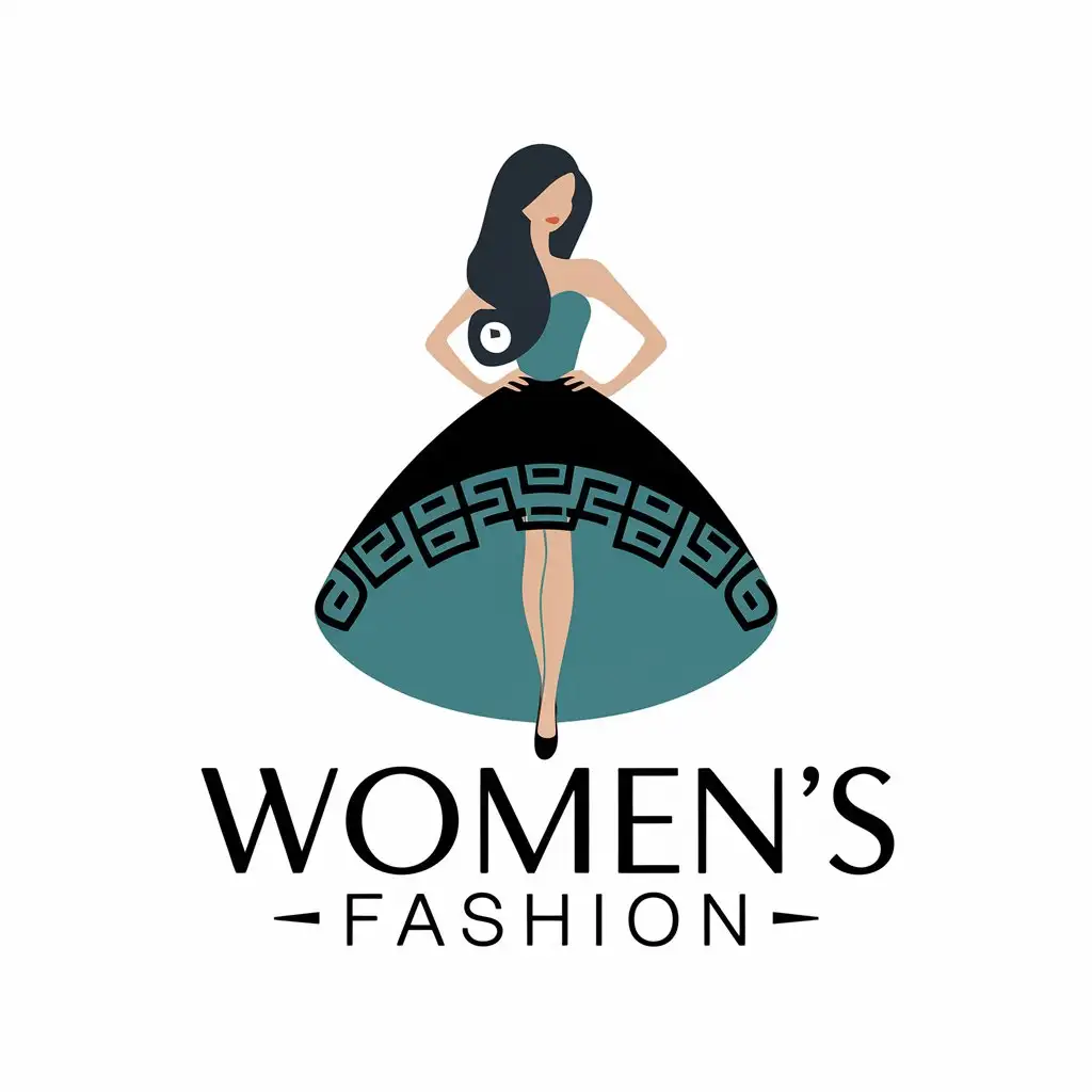 LOGO-Design-for-Womens-Fashion-Elegant-Model-Silhouette-with-Retail-Industry-Appeal