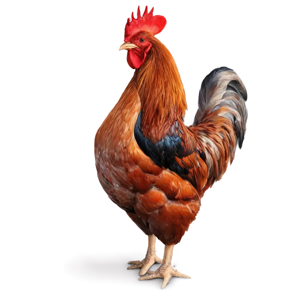 HighQuality-Red-Rooster-PNG-Image-for-Versatile-Use-in-Digital-Projects