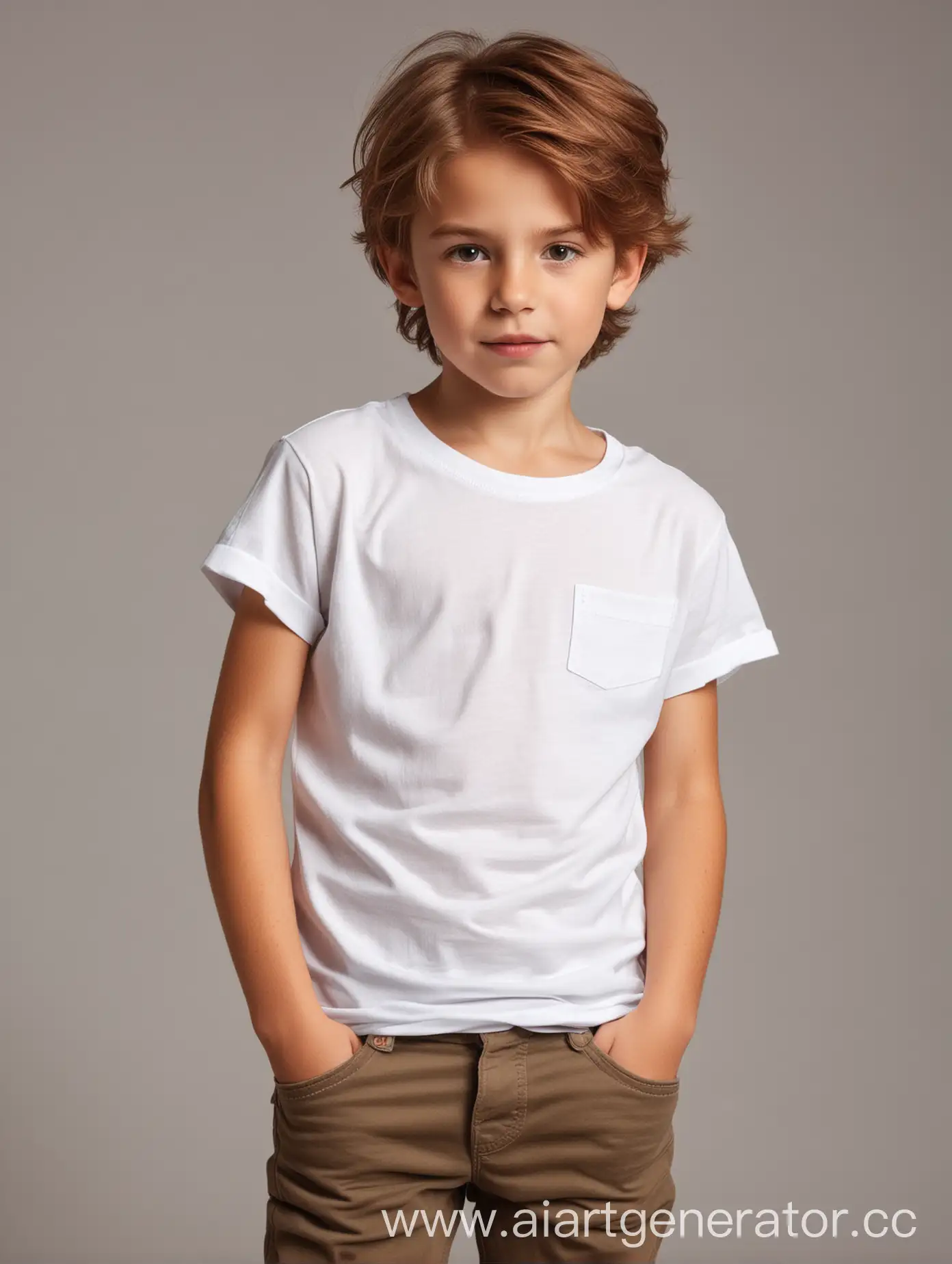 5YearOld-Boy-Model-with-Chestnut-Hair-in-White-TShirt