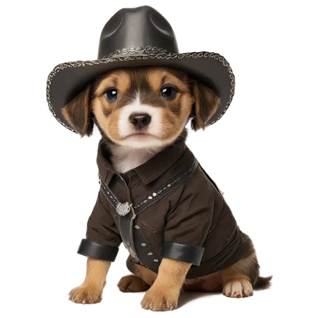 CowboyClad-Puppy-PNG-A-HighQuality-Clear-Image-for-All-Occasions