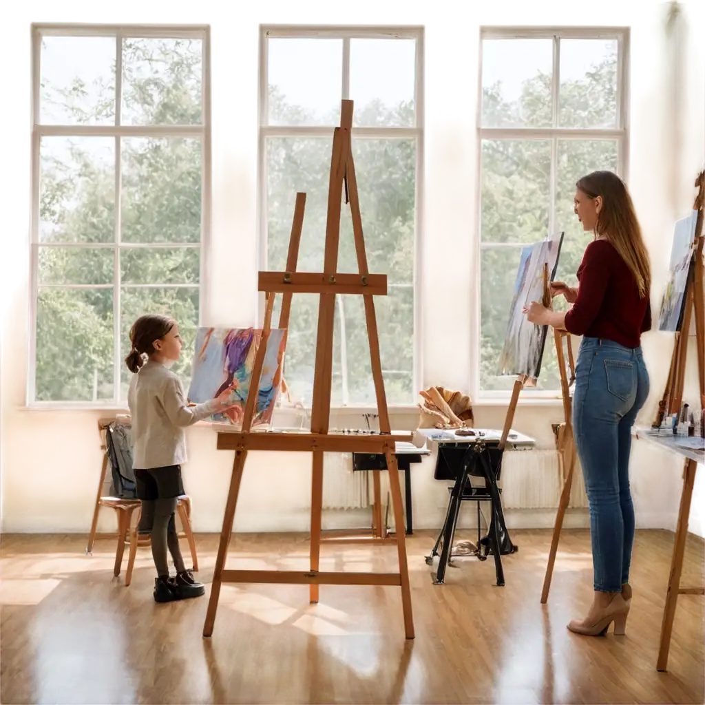 Realistic-PNG-Image-of-a-Bright-and-Inspiring-Art-Class-with-Students-and-Natural-Light