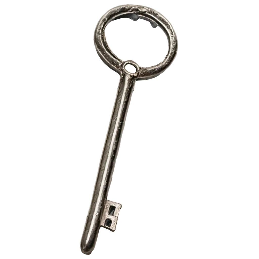 Silver-Old-House-Key-PNG-Unlocking-Quality-and-Clarity-for-Your-Designs