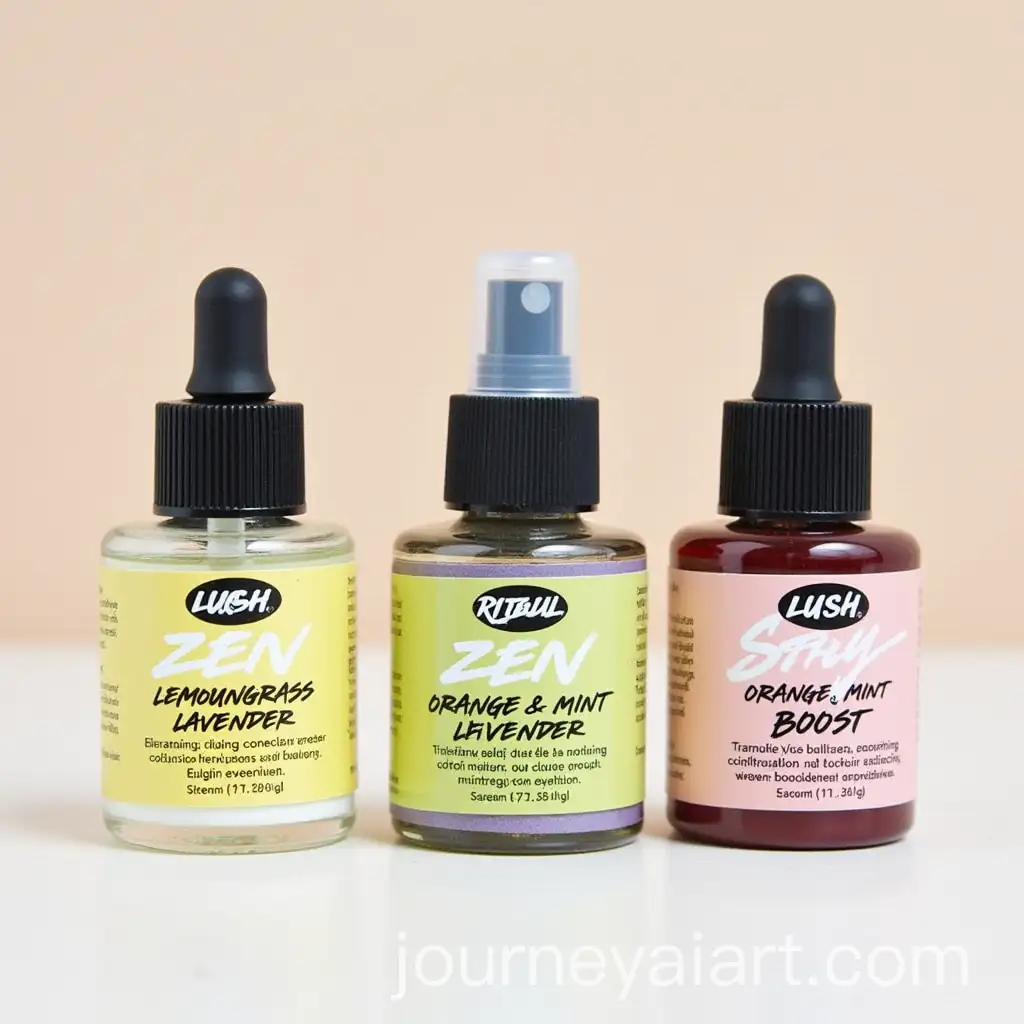 Essential-Oil-Scent-Bottles-with-Brand-Name-LUSH-Zen-Lemongrass-Lavender-Orange-Mint-Tranquility-Rose-Sandalwood