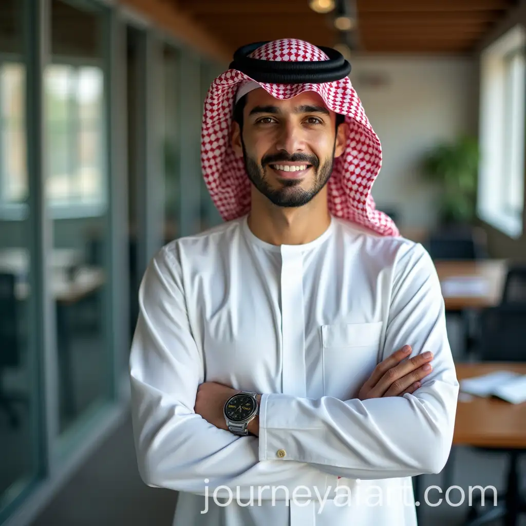 Young-Saudi-Arabian-Man-in-Realistic-Office-Setting