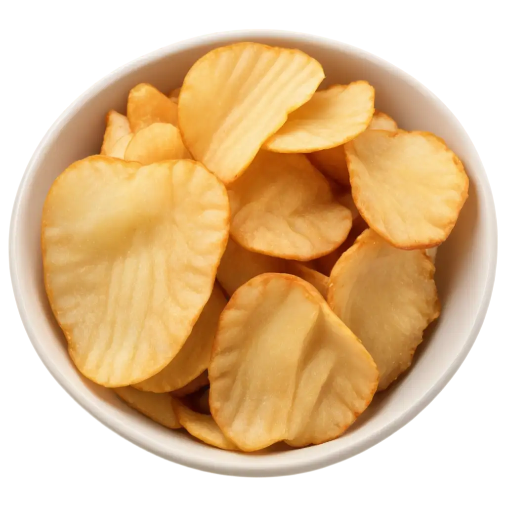 Crispy-Potato-Chips-Bowl-HighQuality-PNG-Image-for-Clear-Detailed-Visuals