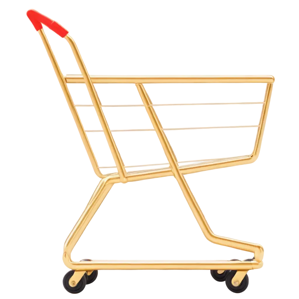 Golden-Shopping-Cart-PNG-Image-for-Premium-Visual-Assets