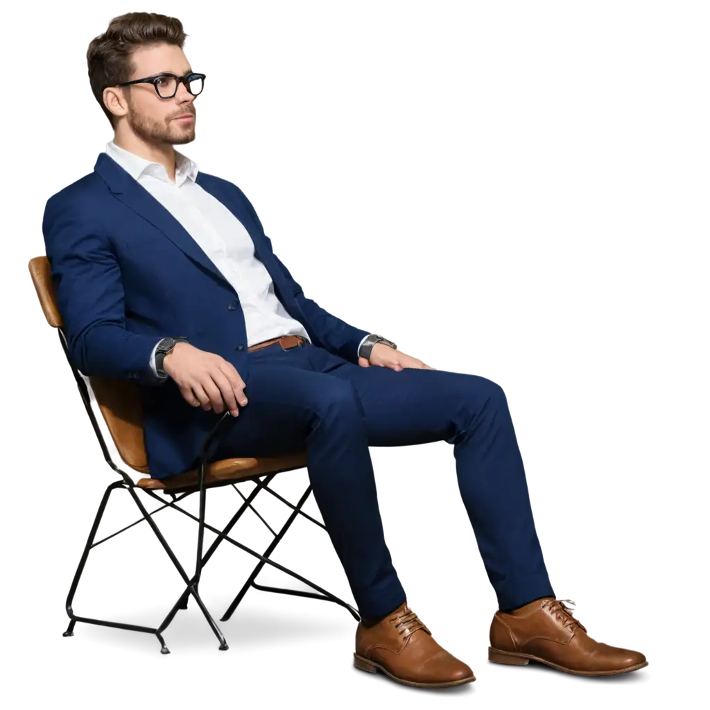 Digital-Marketer-Sitting-on-Chair-PNG-HighQuality-Image-for-Marketing-Business-Use