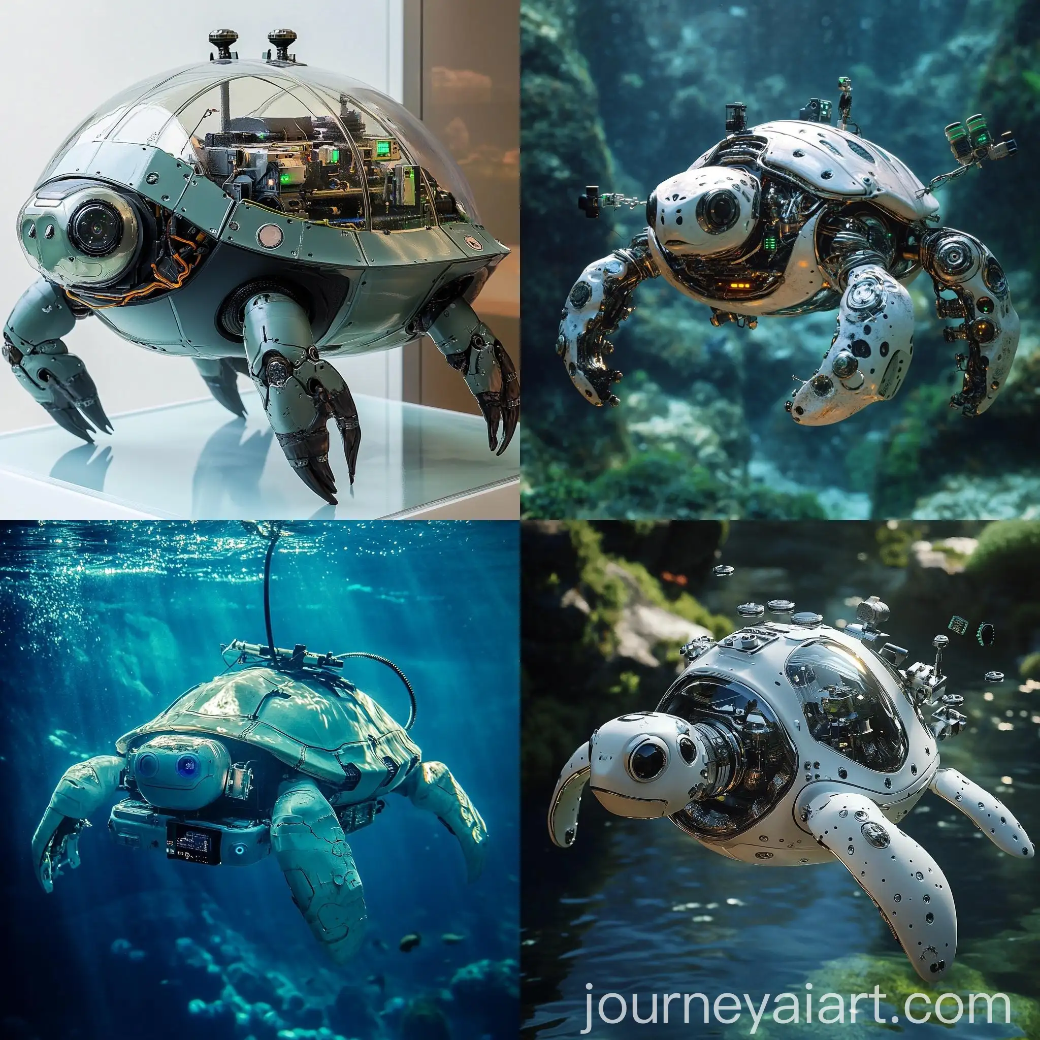 Turtle-Robot-Processing-Organic-Matter-from-Water