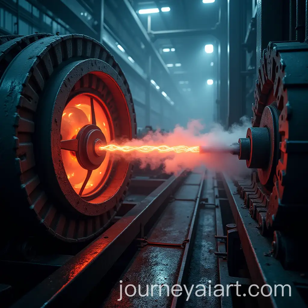 Steam-Turbine-in-Power-Plant-with-Energy-Flow-Visualization