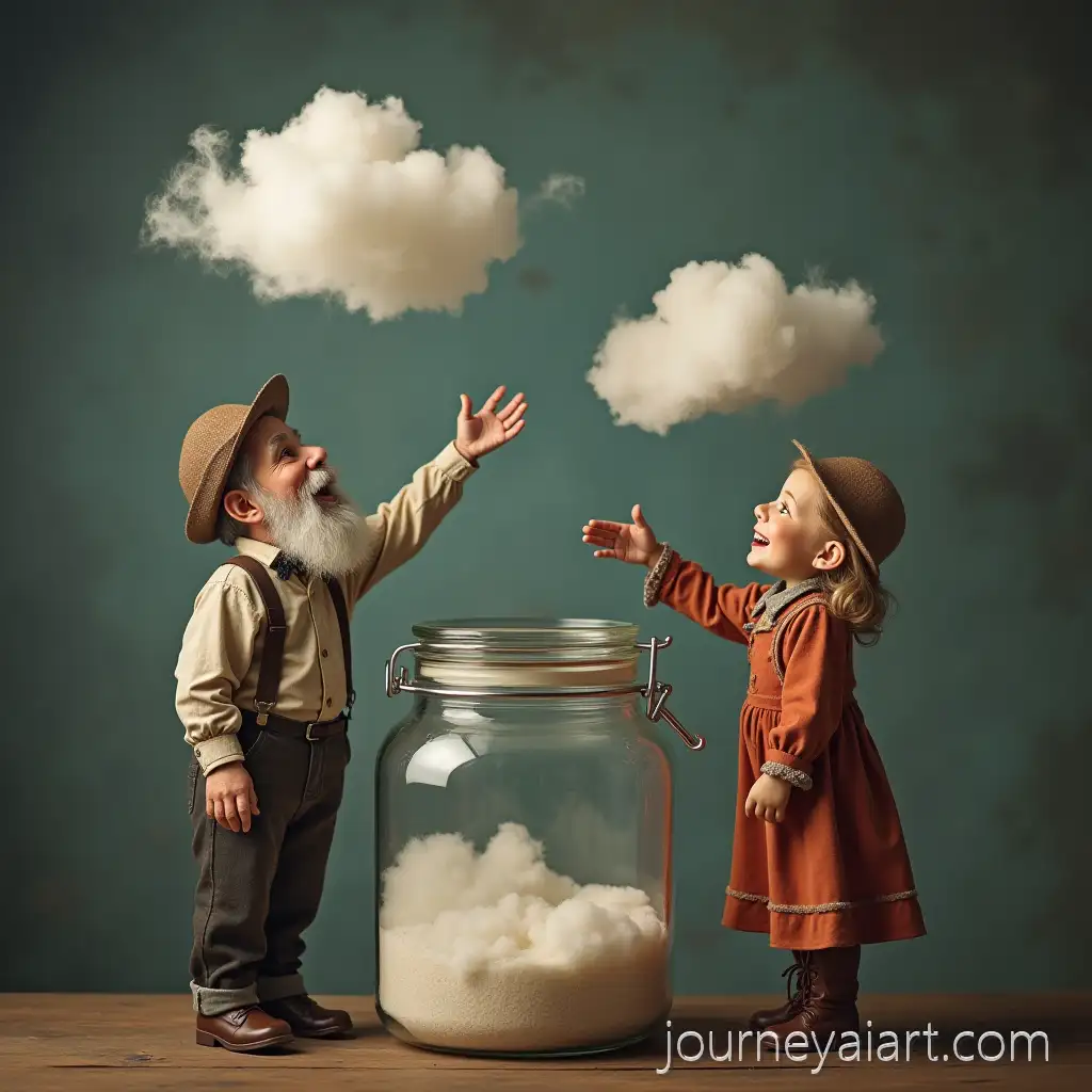 Elderly-Couple-Picking-Dream-Clouds-from-a-Jar