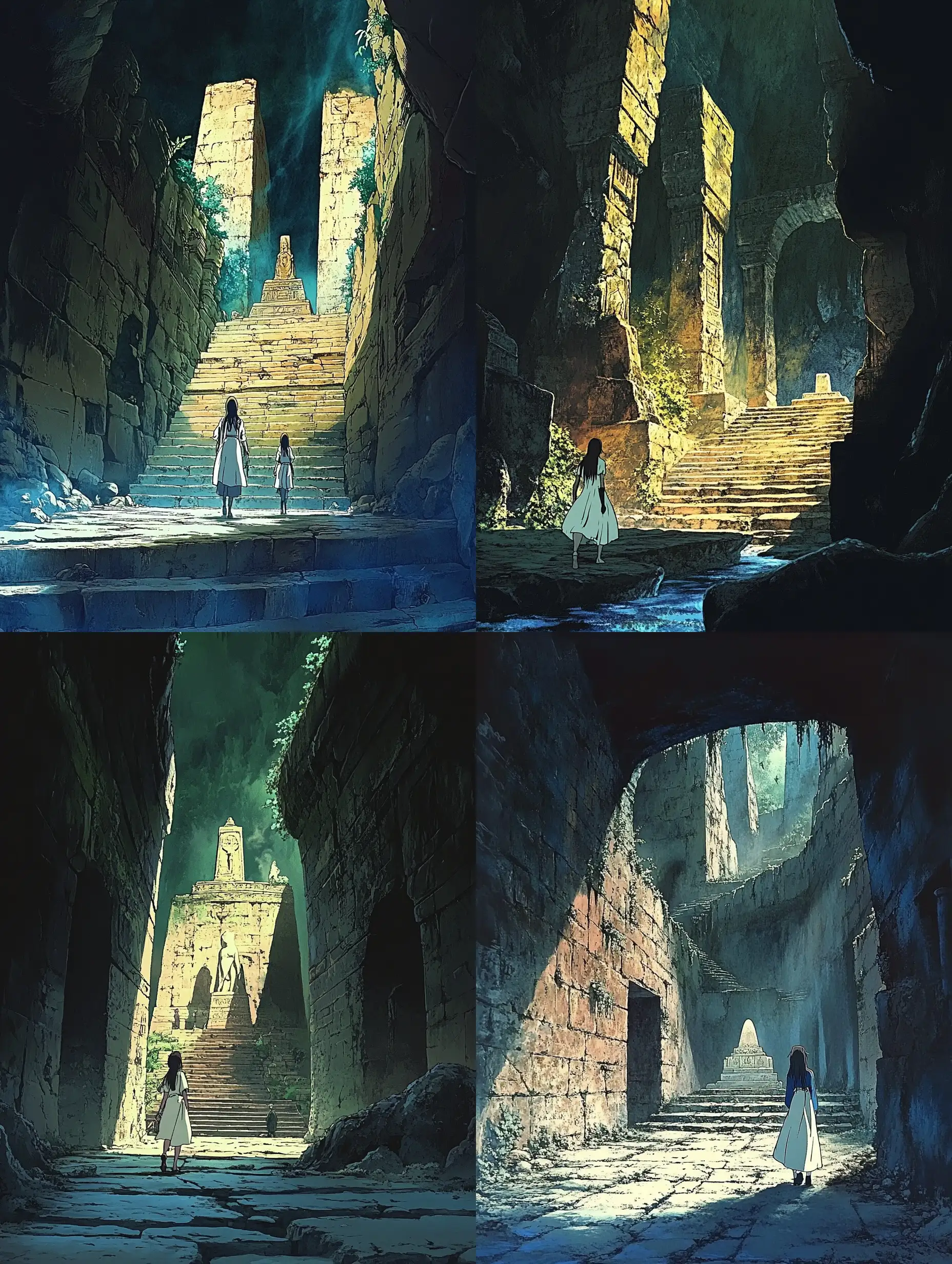 Explorers-in-Ancient-Tomb-with-GhibliStyle-Artwork