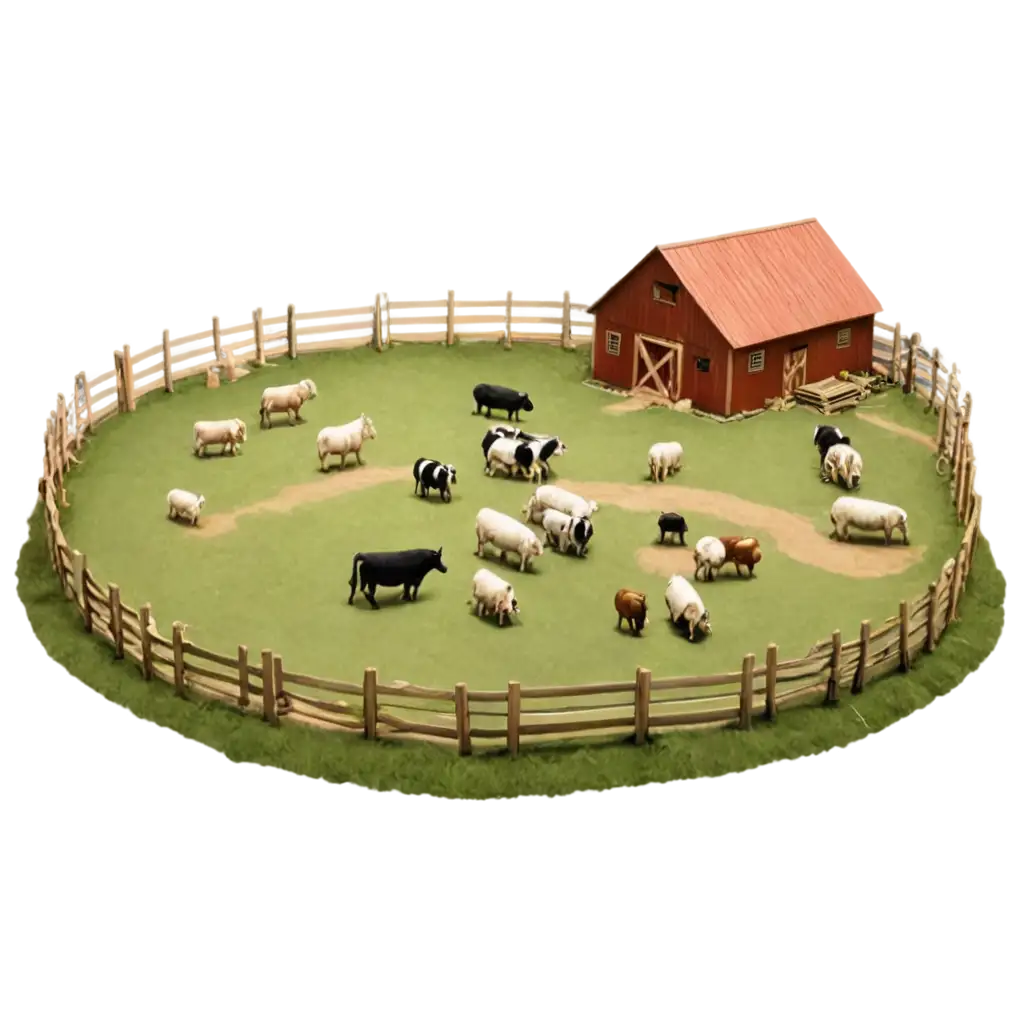 Animal-Farm-Perspective-View-PNG-Image-for-Creative-and-Educational-Uses