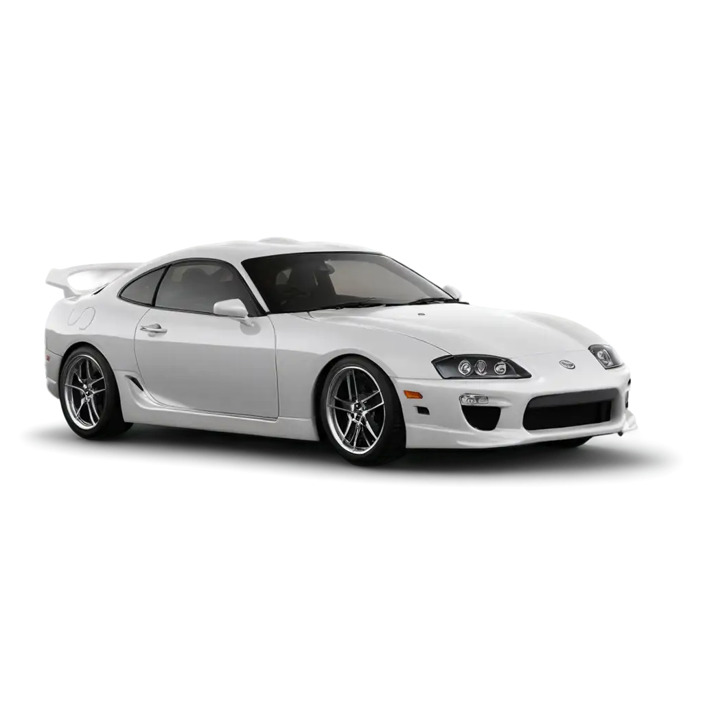 Toyota-Supra-MK4-White-Colour-PNG-Image-for-HighQuality-Visuals-and-Design