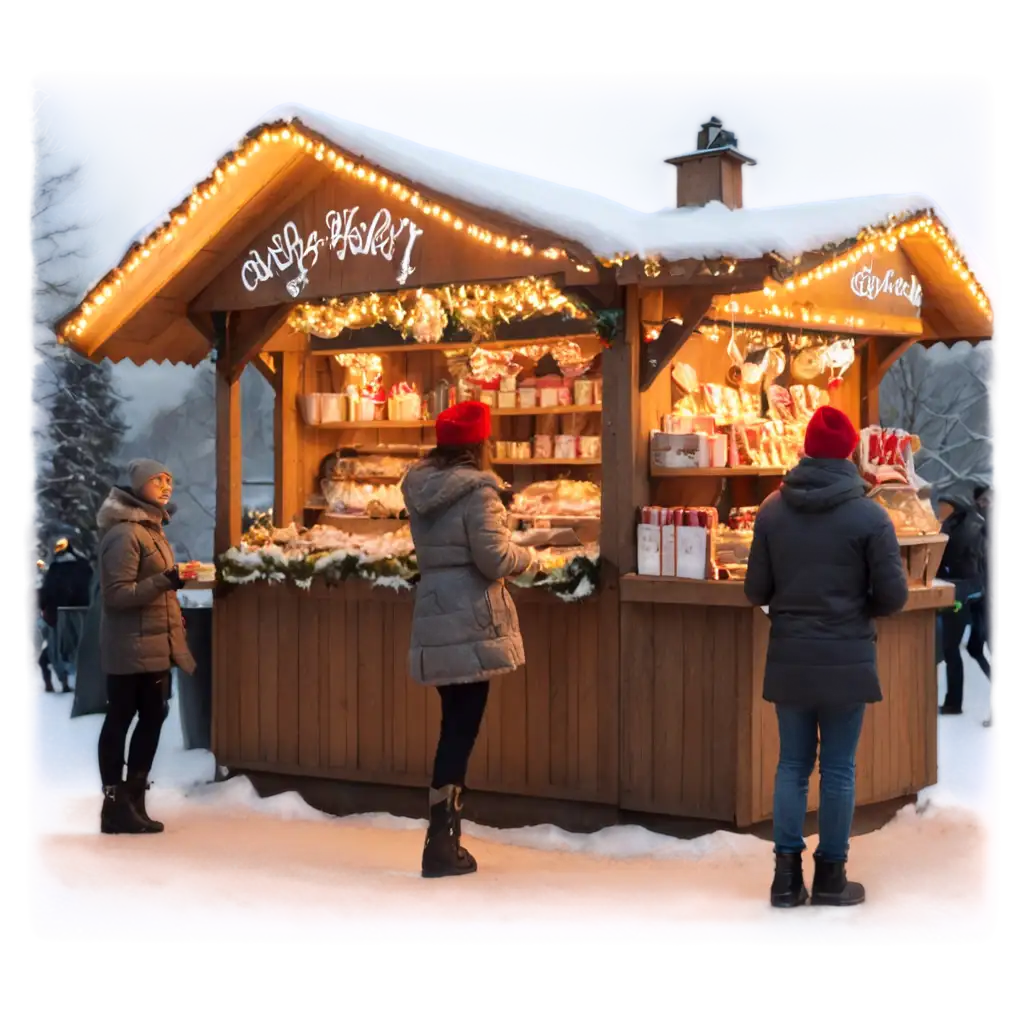 Cozy-Christmas-Market-Stall-PNG-Capture-the-Festive-Spirit-with-HighQuality-Imagery